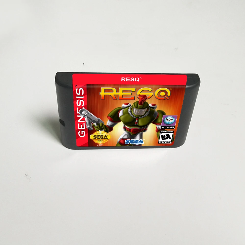 

Resq - 16 бит MD карточная игра для Sega Megadrive игровой консоли картридж