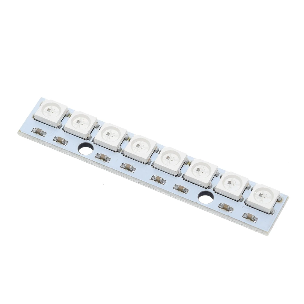 1 шт. ShengYang Stick 8 channel WS2812 5050 RGB светодиодный свет встроенный полноцветный макетная плата