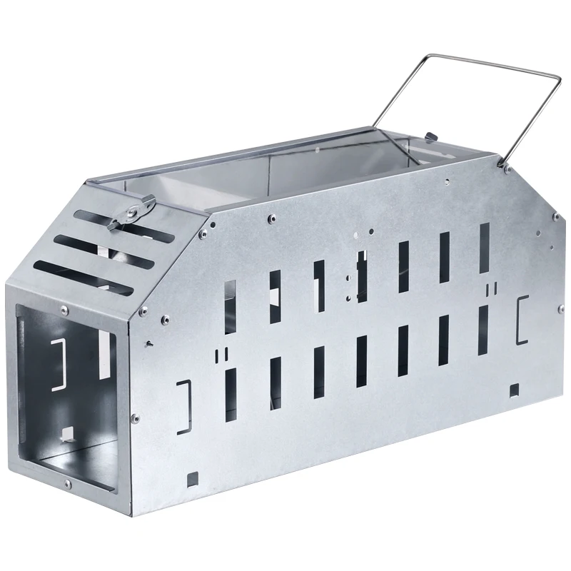 

Household Mouse Trap Catcher Metal Reusable Humane Indoor Outdoor Rat Trap