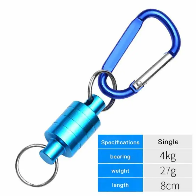 

Multifunction Magnetic Clasps Magnetic mountaineering buckle KEY CHAIN Outdoor Fishing Mountaineering Anti-loss rope Equipement