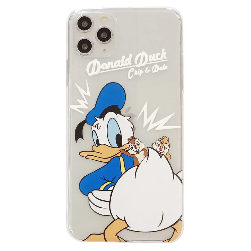 Disney Дональд чехол для телефона Apple IPhone 7 8 SE2 7Plus 8Plus XS Max 11 Pro 12 задней панели