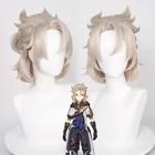 Игровой альхимик Genshin Impact Alchemist Albedo Косплей парики обувь костюм Мужская необычная Униформа верхние брюки пальто костюмы на Хэллоуин альбедо реквизит