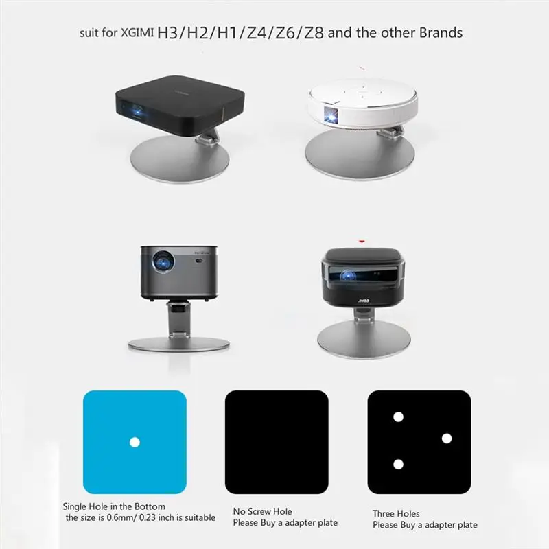 

360 Degree Rotation Projector Bracket Stand for XGIMI Xiaomi NEW Z8X Z6 Z4X Accessories