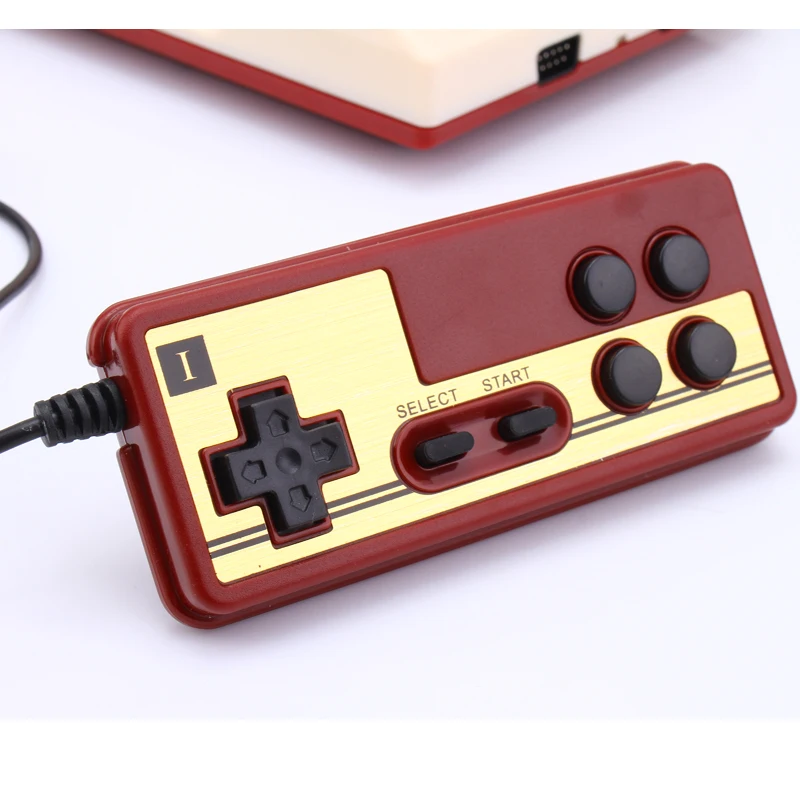 

Retro Classic Nostalgic 8 Bit Video Games Console Player + Dual Gamepads+500 IN 1 Game Card AV Output For FC NES TV Game Console