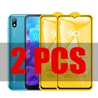 Защитное стекло 9D для Huawei Y5, 2019, 5,71, 2019 дюйма, Y5, AMN-LX9, AMN-LX1, LX2, 2 шт.