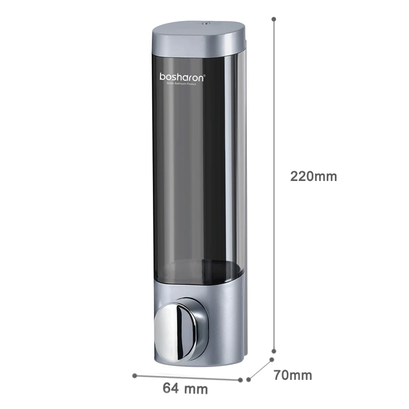 Диспенсер для шампуня настенный одиночный тройной душ Кухонное блюдо моющее