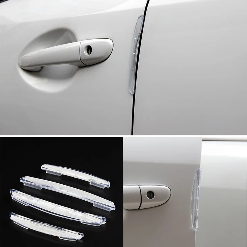 Лидер продаж 4 шт. защитная полоса для края боковой двери автомобиля бампера