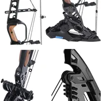 Мощный охотничий лук, по словам продавца сила выстрела составляет целых 100 метров в секунду#2