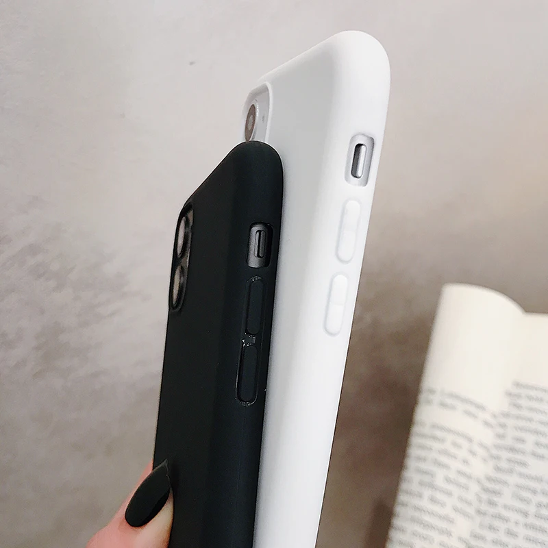 Спортивный чехол для iPhone 11 Pro XR X Xs Max 8 7 6 Plus 6S 5S SE матовые силиконовые чехлы мягкая