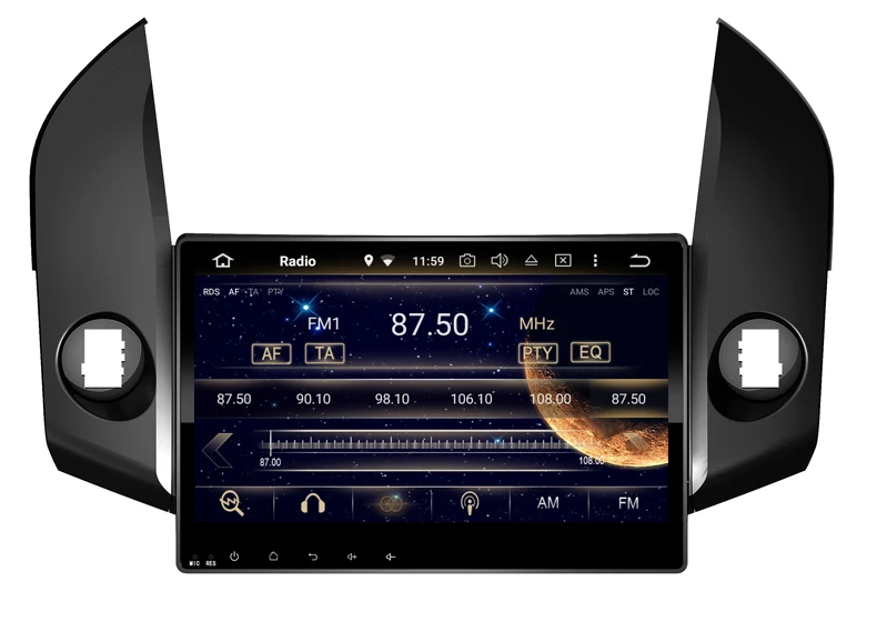 

9" PX5 8core android 10 car gps radio player for RAV4 2006-2012 car multimedia gps navigation wifi USB