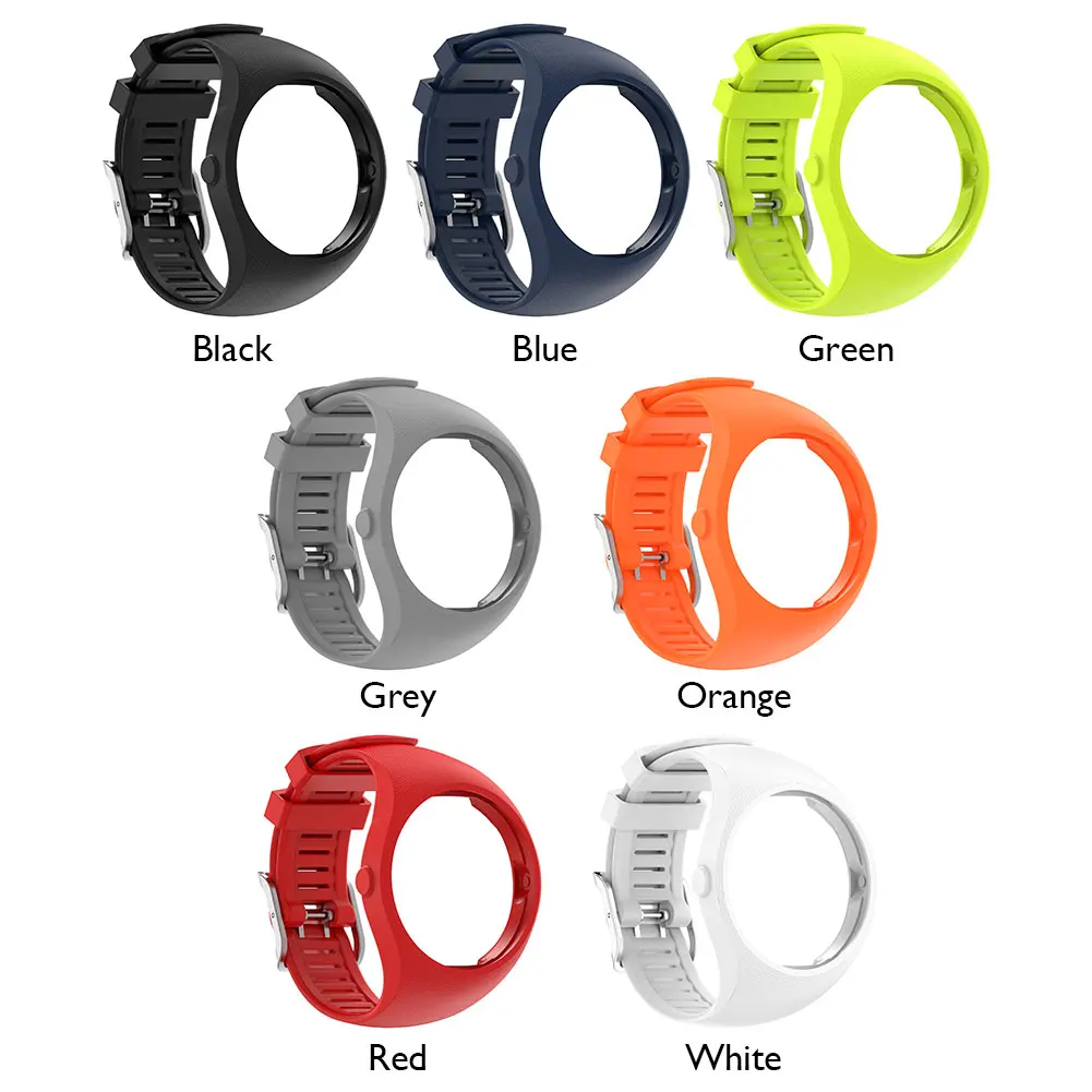 smart sports watch straps for polar m200 watch fit 22mm silicone replace wrist band wearable devices accessories free global shipping