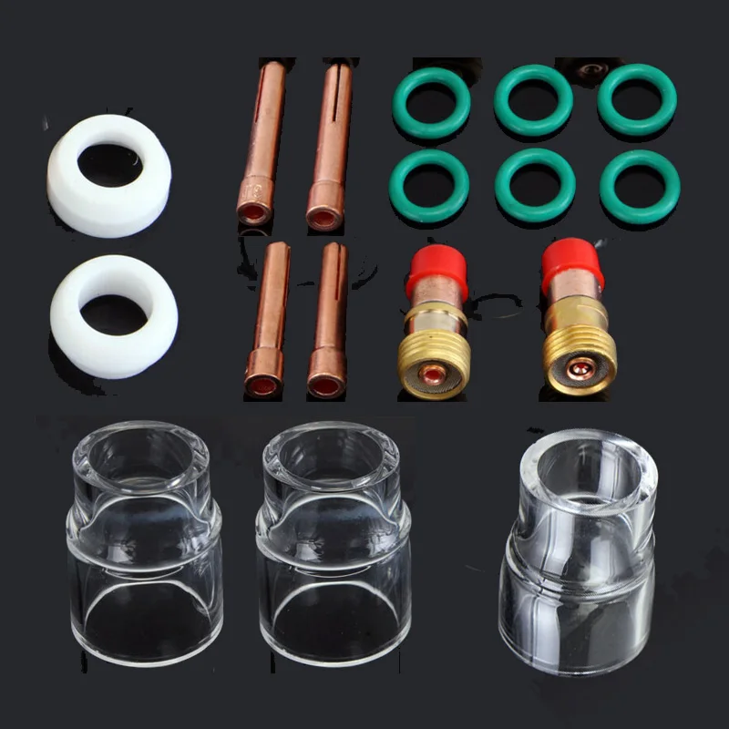 

17pcs TIG Welding Torch Welded Stubby Gas 3/32 Inch 582631 Consumables