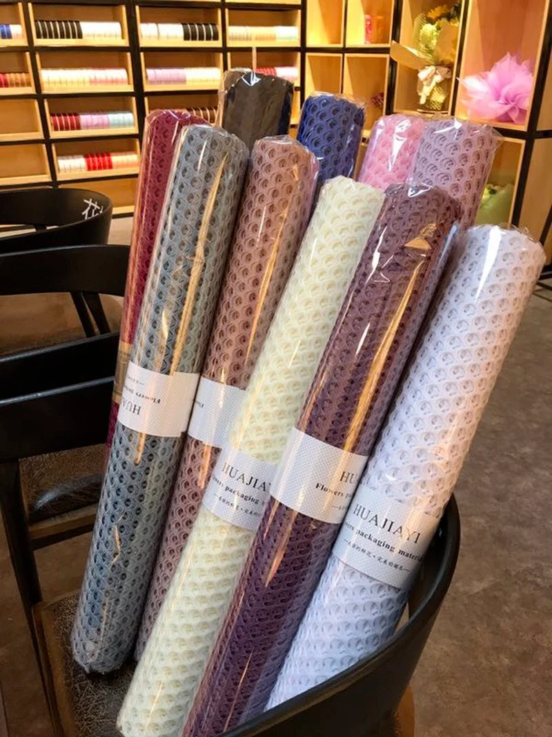 Жаккардовая бумага для упаковки букета 4 5 м | Дом и сад