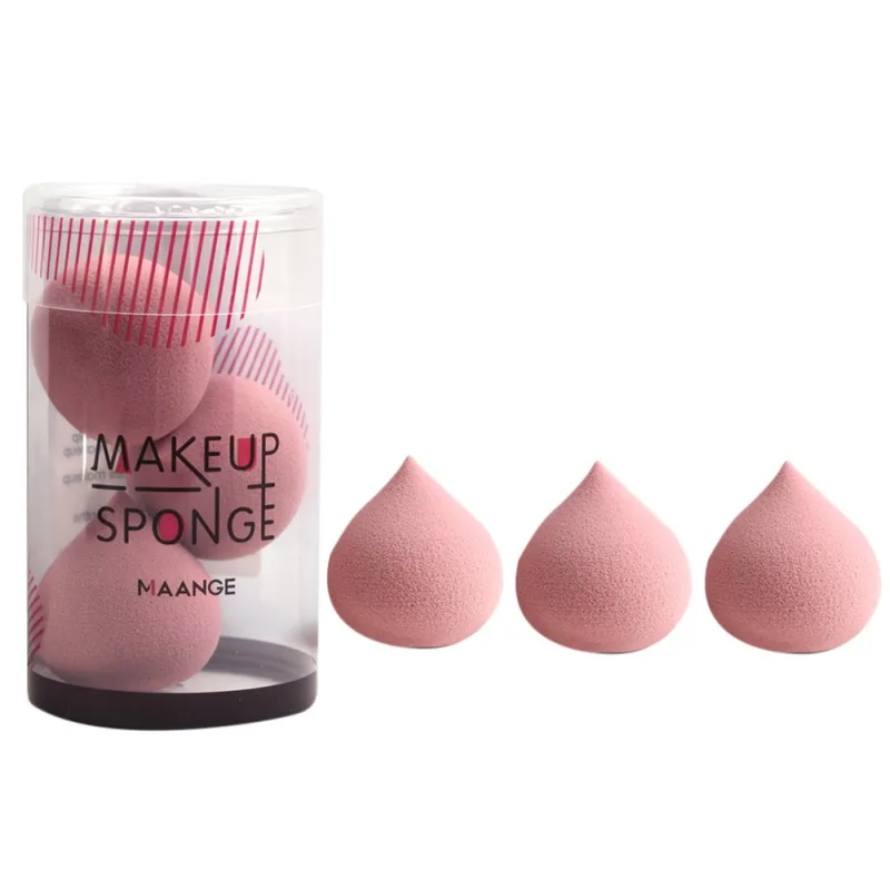 3 шт./кор. макияж спонж для макияжа Набор сухой и влажной уборки Применение