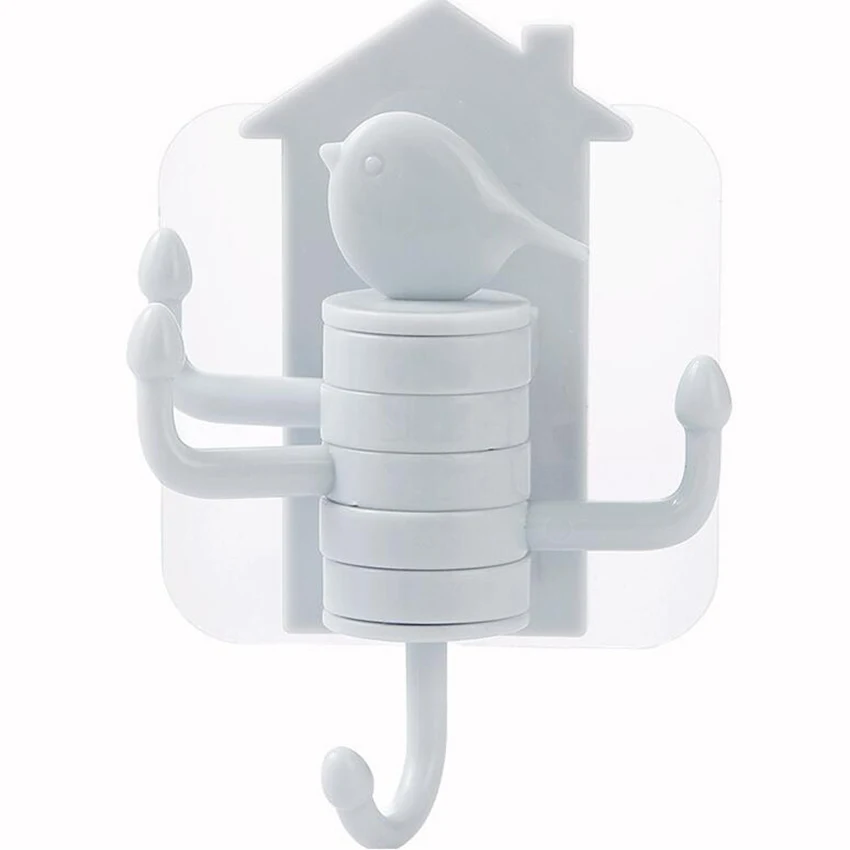 Крючок с поворотом на 180 градусов крючки для наклеек стену пластиковый крючок