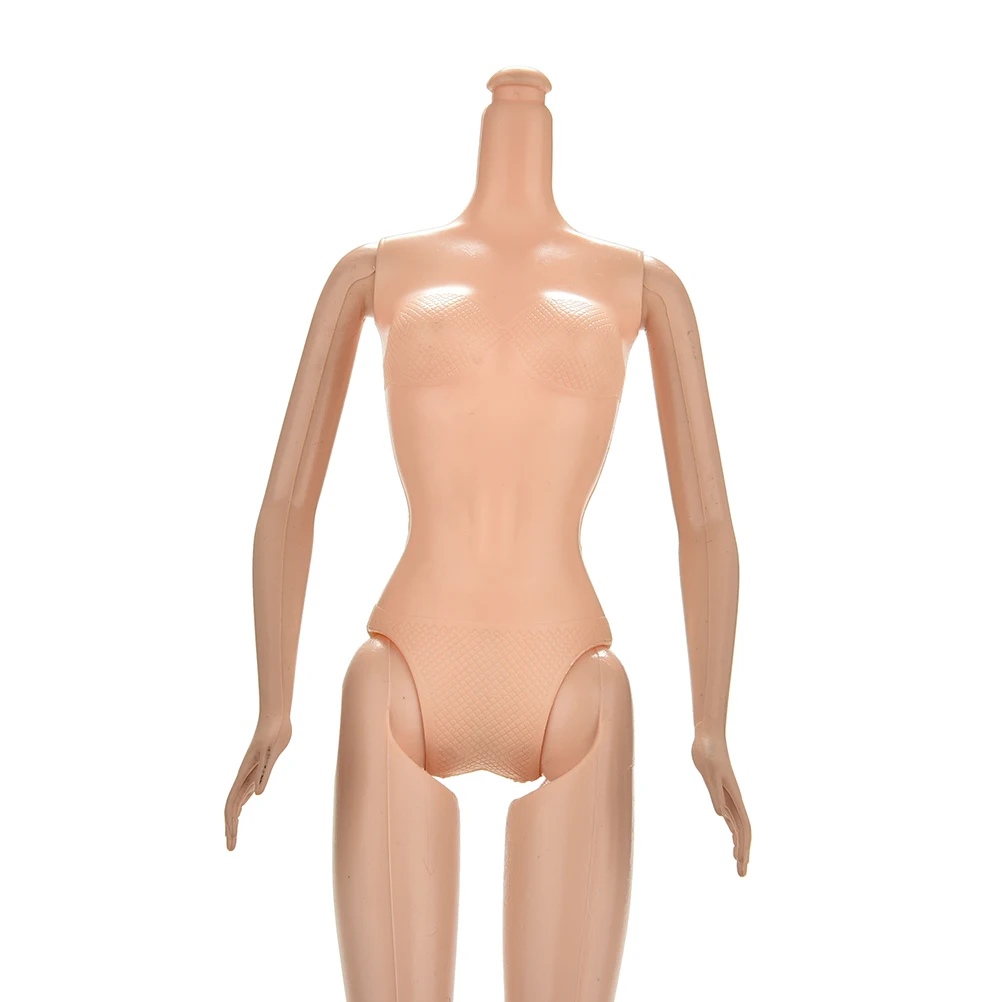 

1 Pc Nude Color 5 Joints Nude Naked Female Ferritic For Doll Without Head 7.87" Dolls Accessories Hot Sell