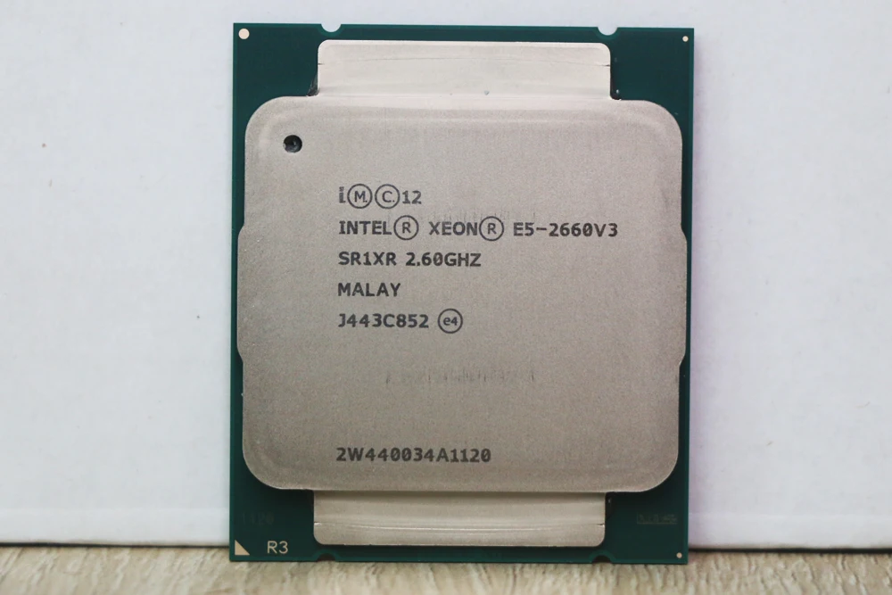Процессор Intel Xeon E5 2660V3 SR1XR для X99 DDR4 RAM 2 60 ГГц 10 ядерный 25M LGA2011 3 2660 V3 процессор