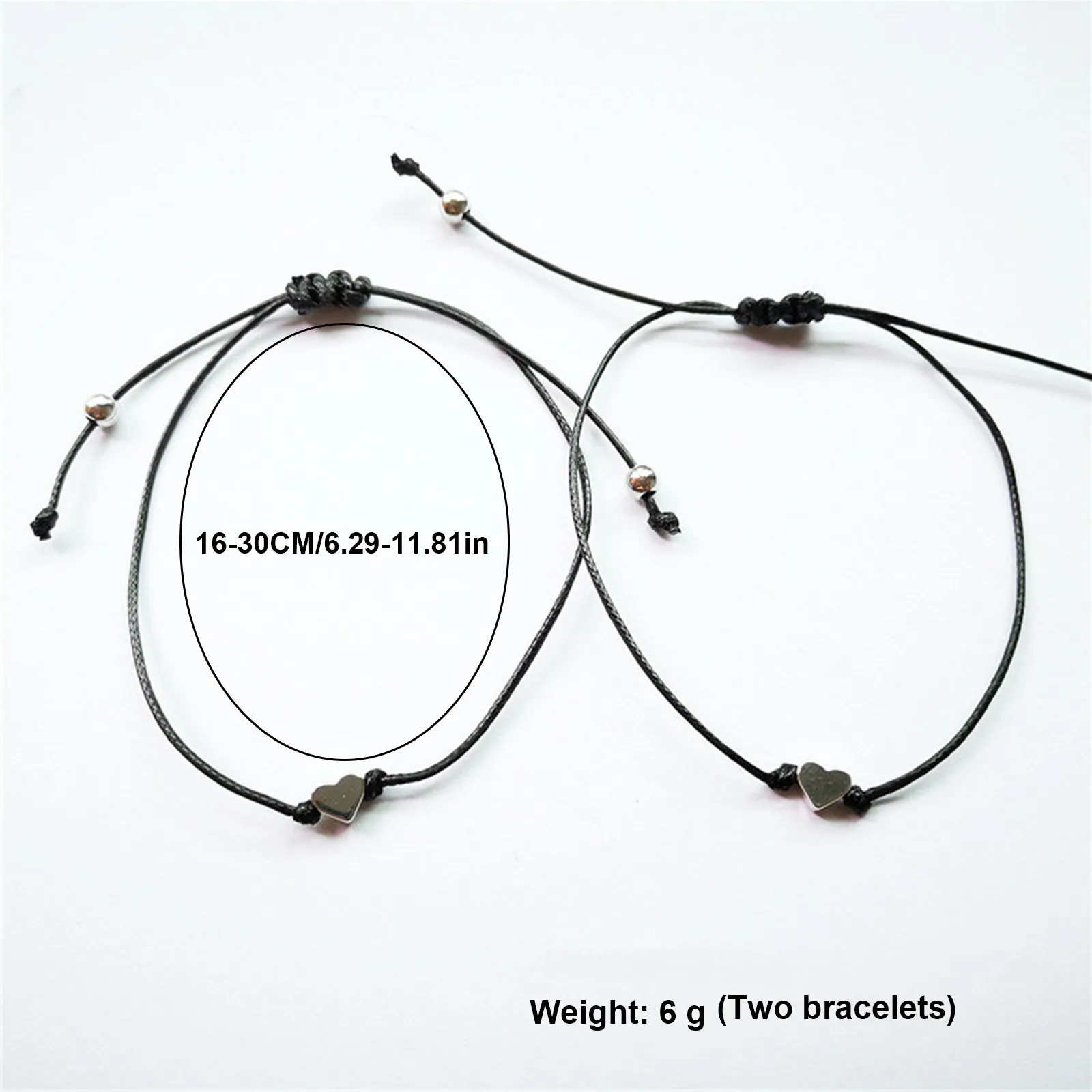 Браслет с подвесками в форме сердца браслет для лучших сестер и матерей разные