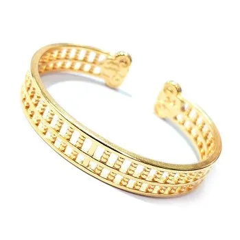 

Auspicious Wishful Thinking Bracelet Openwork Creative Opening Bracelet for Mother's Day Gift Jewelry Q4075