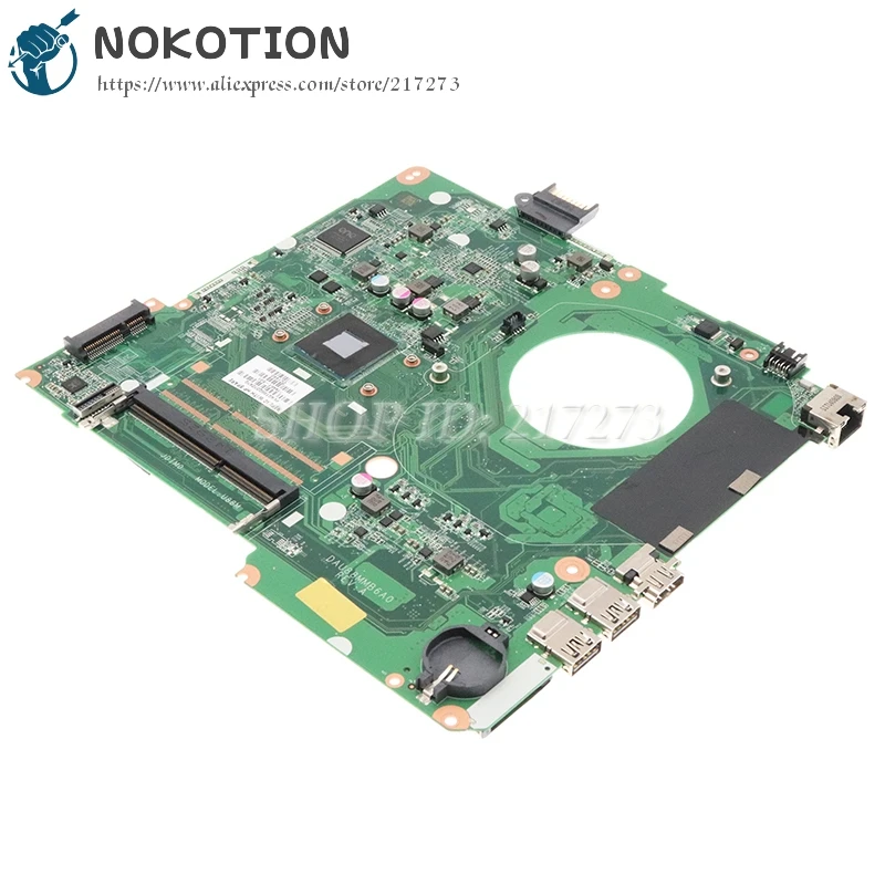 NOKOTION 786901-501 786901-001 DAU88MMB6A0 материнская плата для ноутбука HP 15-F основная SR1YW N3540 CPU
