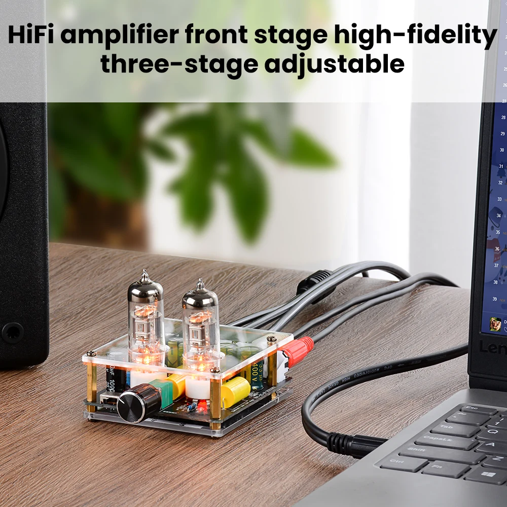AIYIMA HiFi трубчатый предусилитель 6K4 ламповый усилители Улучшенный буфер для
