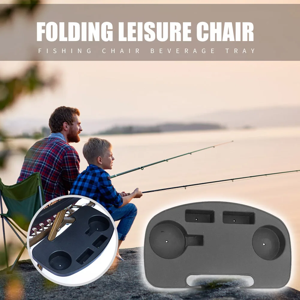 Пляжный складной Отдых шезлонг держатель для бутылок Подставка рыболовного