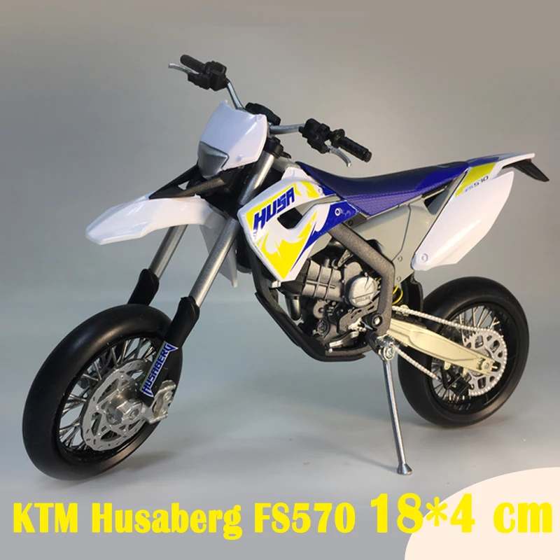 1:12 KTM Husaberg FE390 FE450 FE570 Горный Спорт утилита мотоцикл литья под давлением моделирование дисплей Модель Детский Рождественский подарок