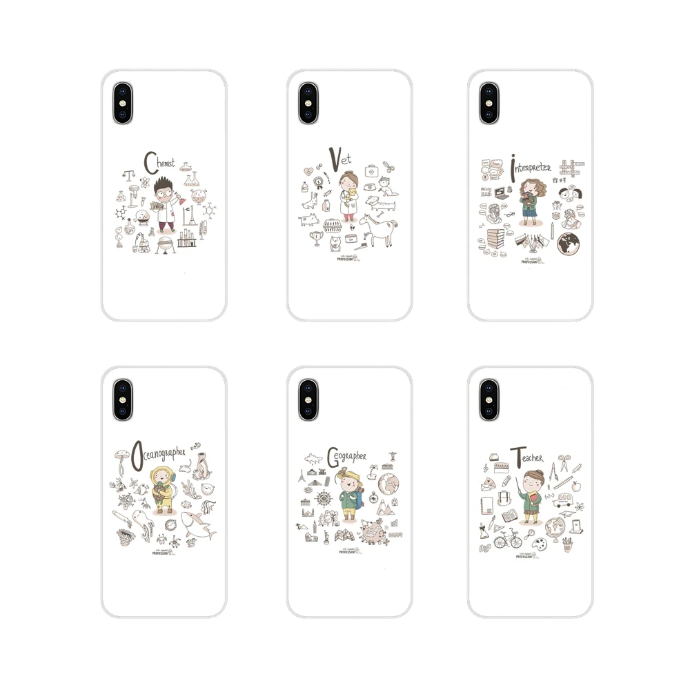 Чехлы для телефонов с изображением учителя художника химика доктора судьи BQ Aquaris