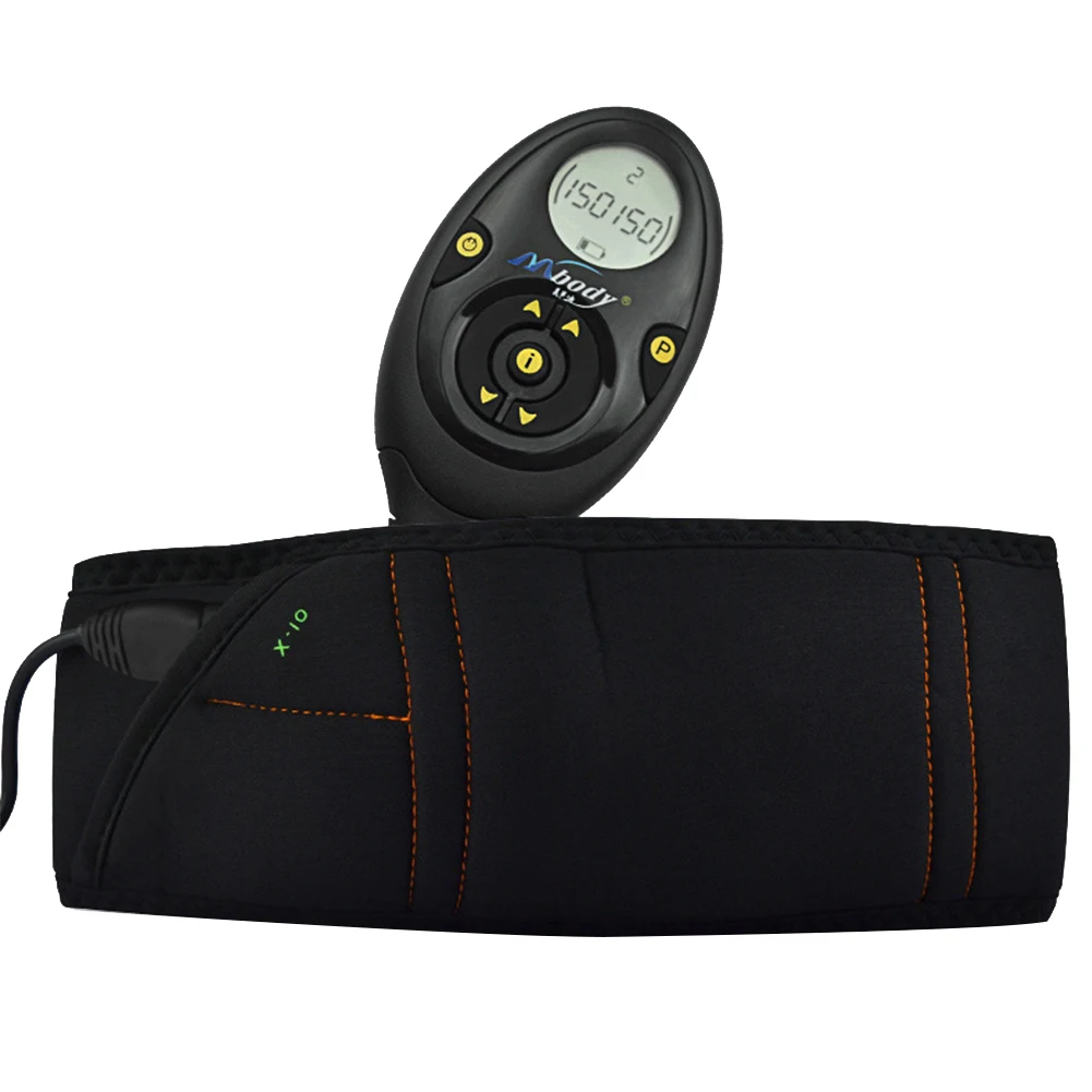 

Waist Wrap EMS Detachable 3.7V Electric Vibration Abdomen Massager Fat Burning Adjustable Modes USB Charging Slimming Belt 220W