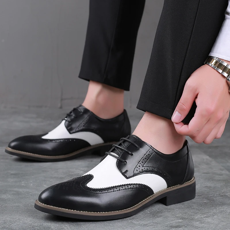 

Men Casual Loafers Shoes Brand 2021 Mens Breathable Slip On Good Faux Leather Black Driving Black Shoes Plus Size 38-48