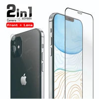 tempered glass protector for apple iphone 12 12 pro max mini black hd display 6 1 6 5 iphone12 12pro screen case 9h 2020