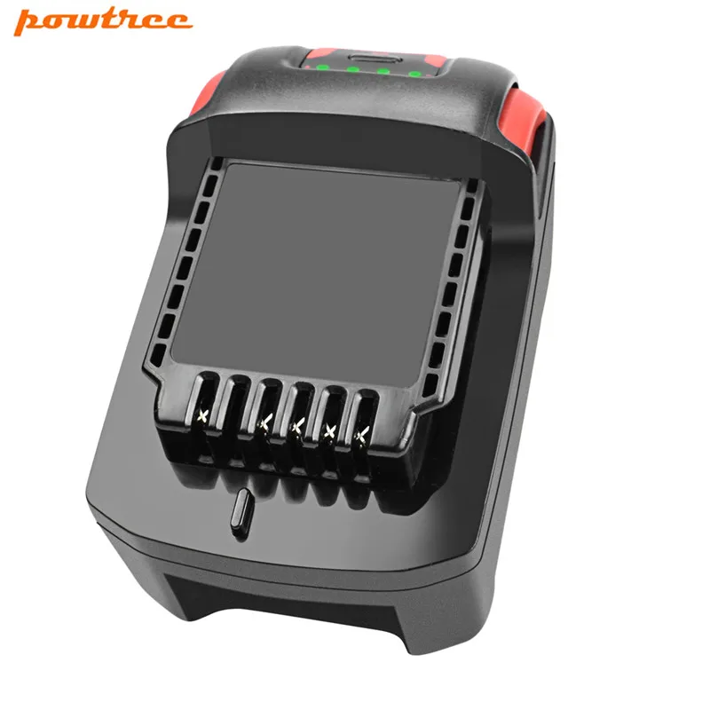 Литиевый сменный аккумулятор Powtree 2 шт. 20 в 5000 мАч для серии Ingersoll Rand BL2022