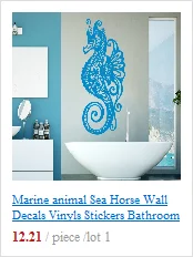 Zee dier gigantische octopus tentakels виниловые muur аппликация морской стихл badkamer Home decoratie beweegbare kunst обои YS09