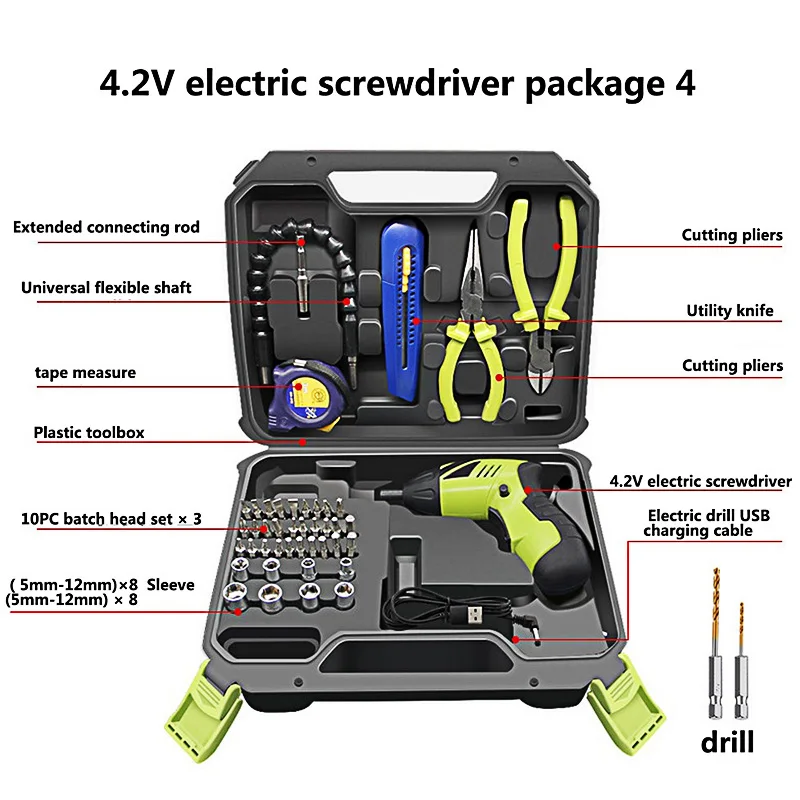 Электрическая отвертка перезаряжаемая литиевая батарея вращающаяся на 90