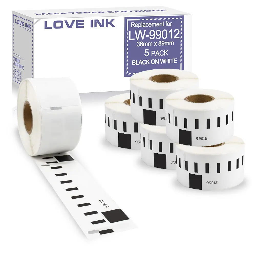Absoonic 5 рулонов 99012 для Dymo Labelwriter 450 этикеток Принтер производитель лент адрес