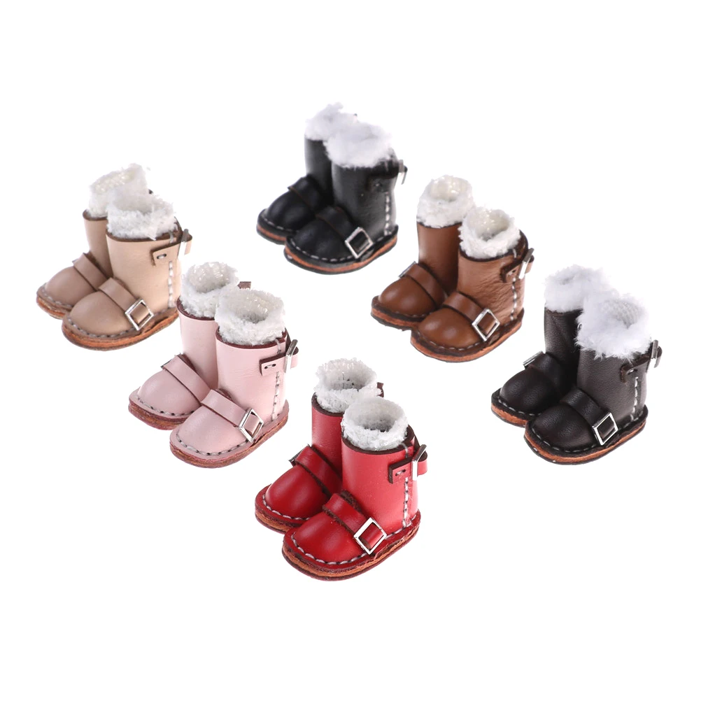 

1Pair 3.6 X 1.6cm Boots Suitable For 1/6 Doll, Normal Doll, Joint Doll, BJD Blyth, Icy, Licca Body, 6 Colors High Quality