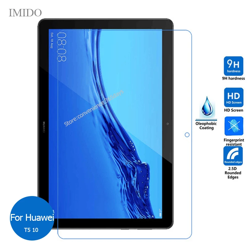 Закаленное стекло для Huawei Mediapad T5 10 защита экрана 9h защитная пленка на Media pad T 5 1 AGS2