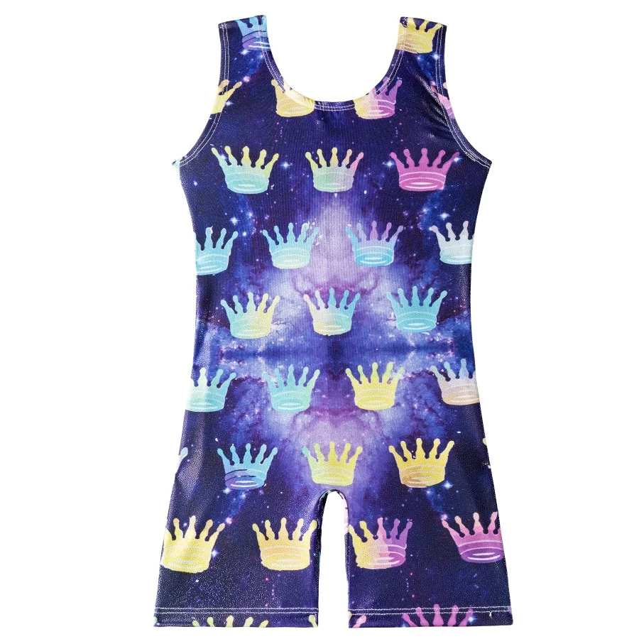 Балетное гимнастическое трико для девочек подростков комбинация без рукавов