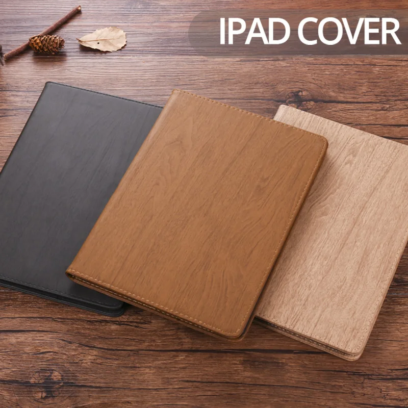Для iPad 9 7 2018 2017 Чехол Жесткий ПК кожаный смарт чехол для Mini 1/2/3 задняя крышка с