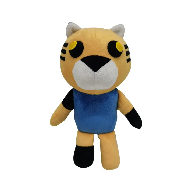 25 см 10 дюймов игра Robloxing плюшевые куклы мягкие свинья клоун тигр игрушки