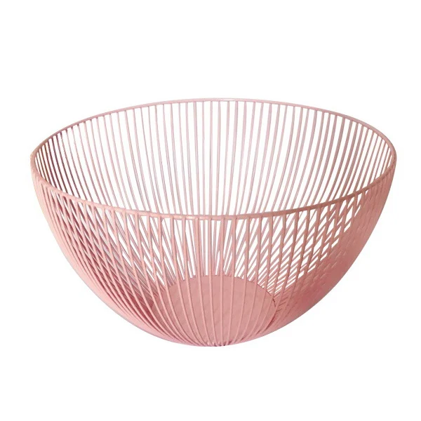 Высокий держатель для фруктов корзина овощей железная проволока конфет