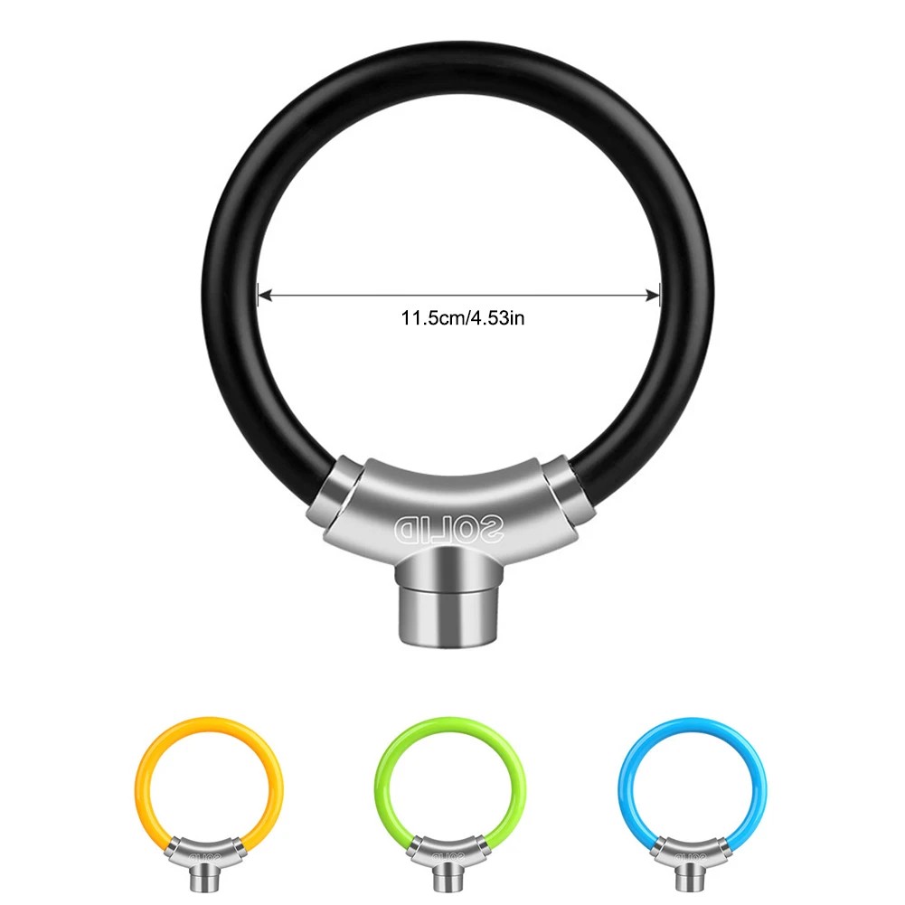 

Bike Lock Mini Chains Lock Bicycle Security Lock Bike Equipment Portable MTB Anti-theft Ring Lock For Mountain Bike Road Bike