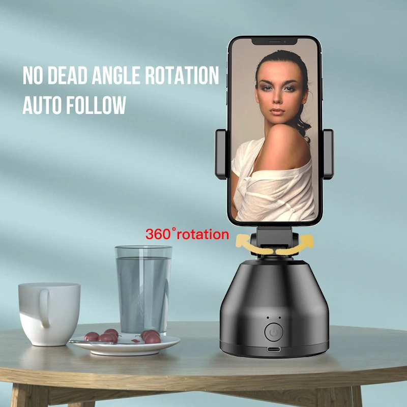 Умный AI Gimbal Robot Cameraman с автоматическим вращением на 360 ° объект для отслеживания
