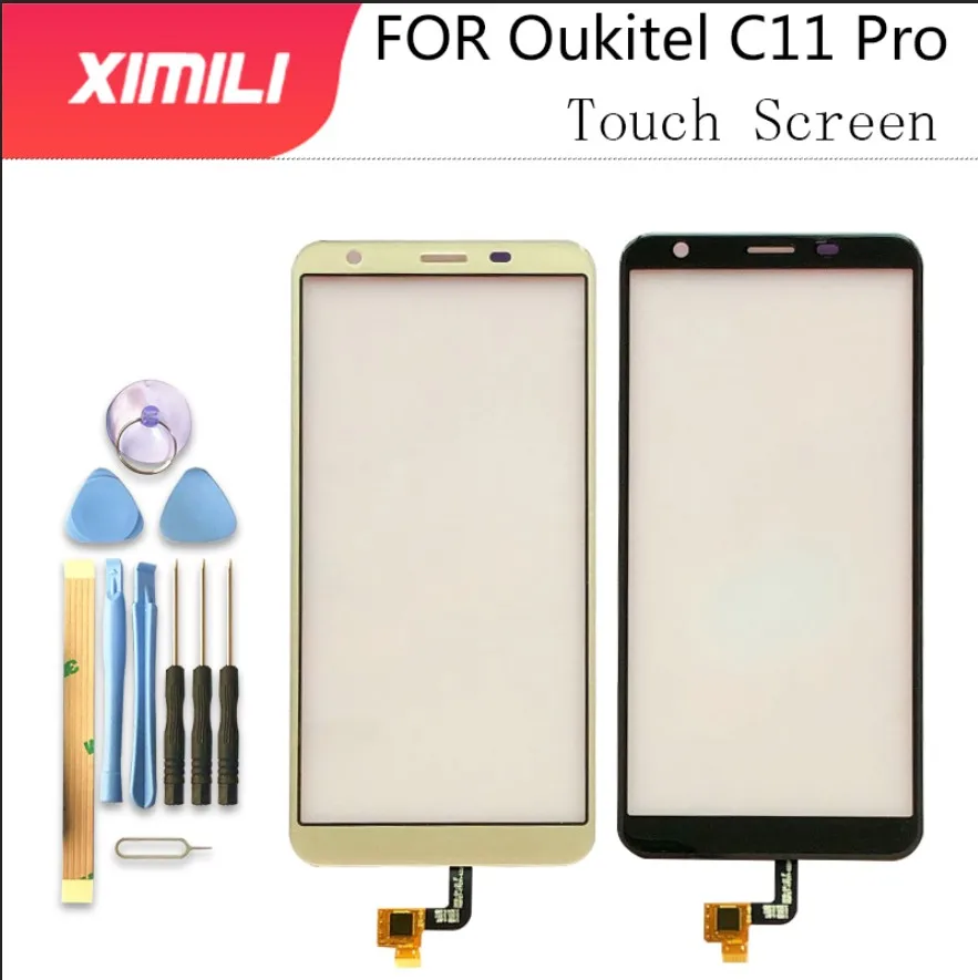 5 45 ''протестированный Оригинальный сенсорный экран для Oukitel C11 Pro дигитайзер
