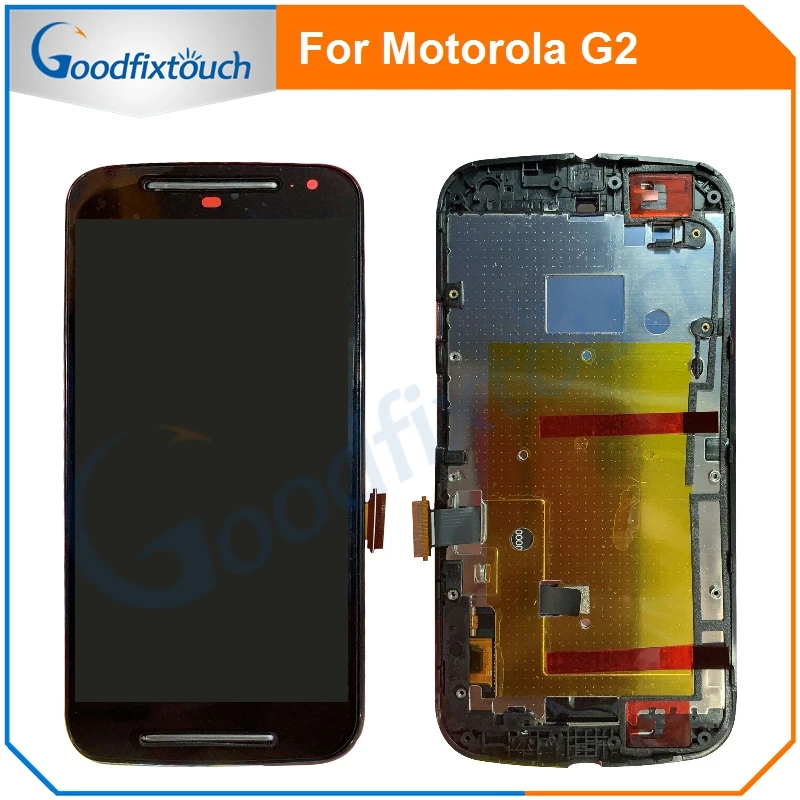ЖК дисплей 5 0 дюйма для Motorola Moto G2 G 2 го поколения сенсорный экран с дигитайзером в