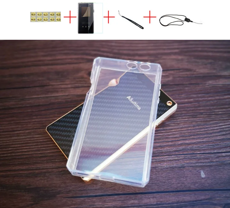 Мягкий прозрачный чехол из ТПУ с кристаллами для iriver atell & Kern SP1000 защита экрана