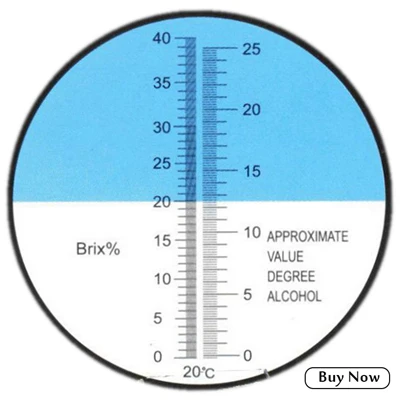Handheld 0-80% Alcohol Refractometer Liquor Concentration Distilled Liquor Tester Meter Densimeter Alcohol ATC Refrectometer