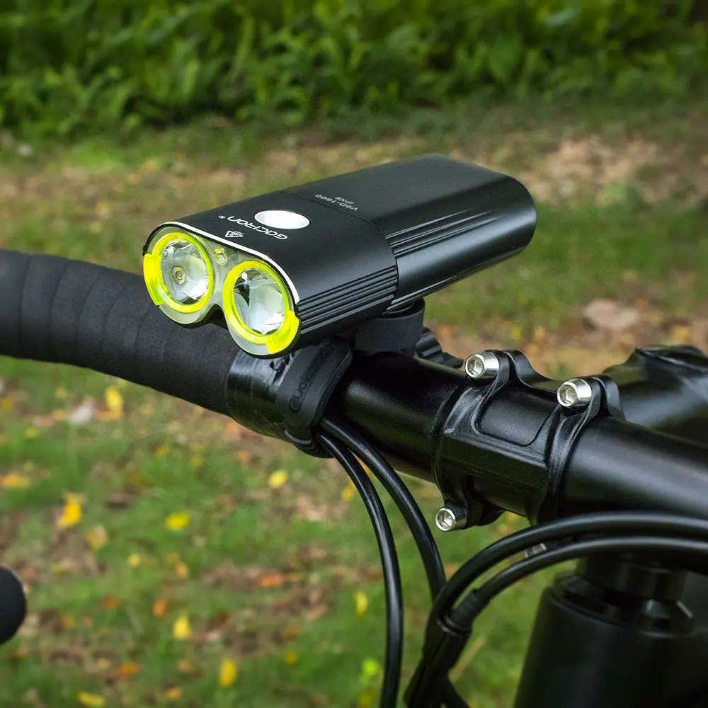 GACIRON V9D 1600 лм велосипедный светильник MTB дорожный велосипед головной с проводным