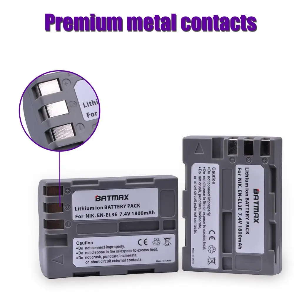 Аккумуляторная батарея для камеры 4 шт. 1800 мАч аккумулятор со встроенным USB-портом