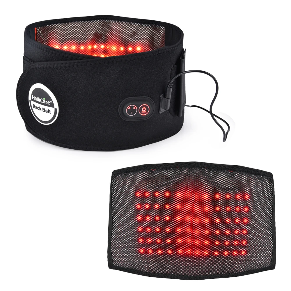 Пояс для массажа поясницы инфракрасная терапия дисковый сколиоз облегчение боли